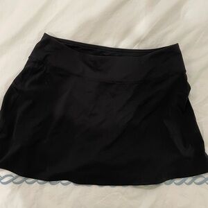 Black Athletic Skirt